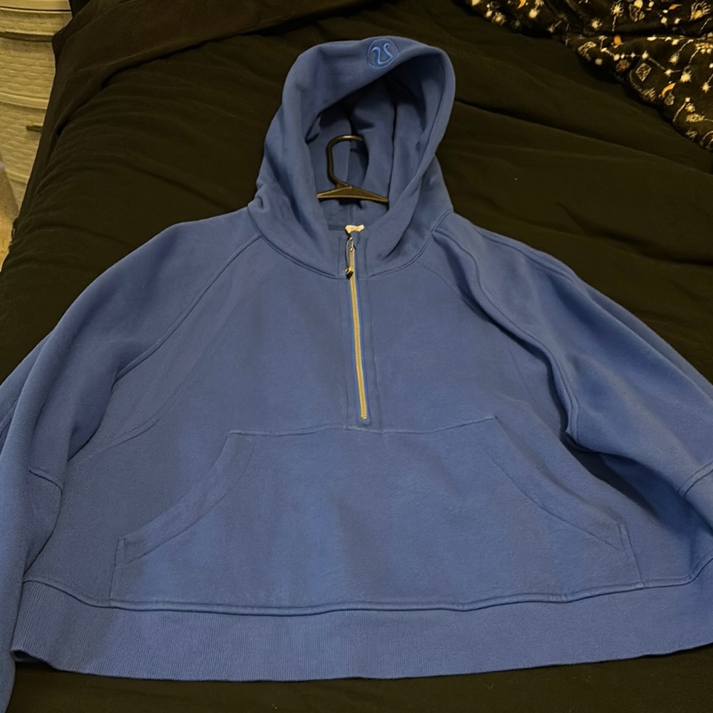 Blue Hoodie Sweater